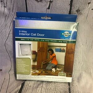 PetSafe Interior Cat Door 2-way Locking Indoor Pet‎ Door Flap Tinted Privacy NIB